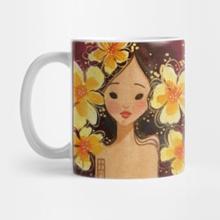 Yellow Blossoms Mug